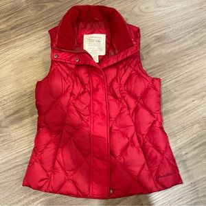 Red Puffer Vest